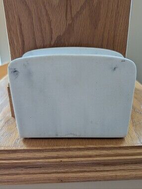 BINO Napkin Holder - Matte Marble Dispenser